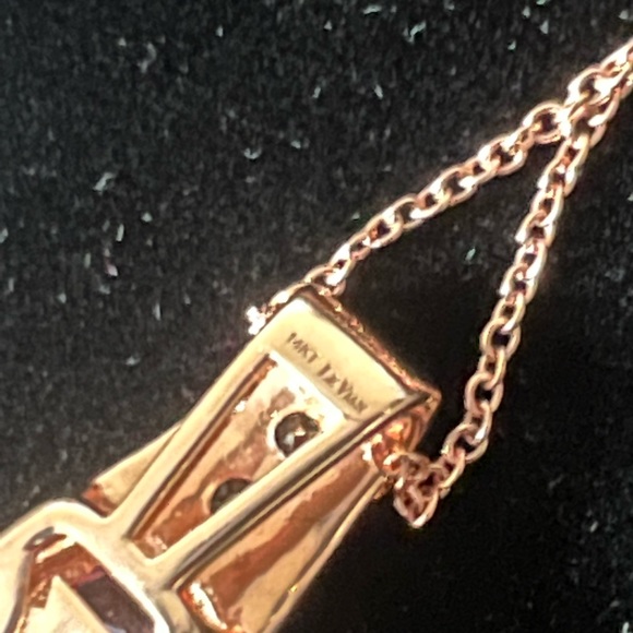 Brand new with the tags LeVian Diamond Amethyst necklace - Picture 3 of 6